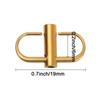 Accessories Strap Length Shorten Handbag Chain Buckles Bag Screw Positioning Metal Buckle Clip