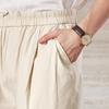 Men's 100% Long-Staple Cotton Straight-Leg Casual Pants