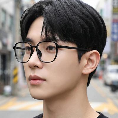 LUXEYE Luxury Glasses Geek Chic Rimless Horn-Rimmed Glasses Frame TR332