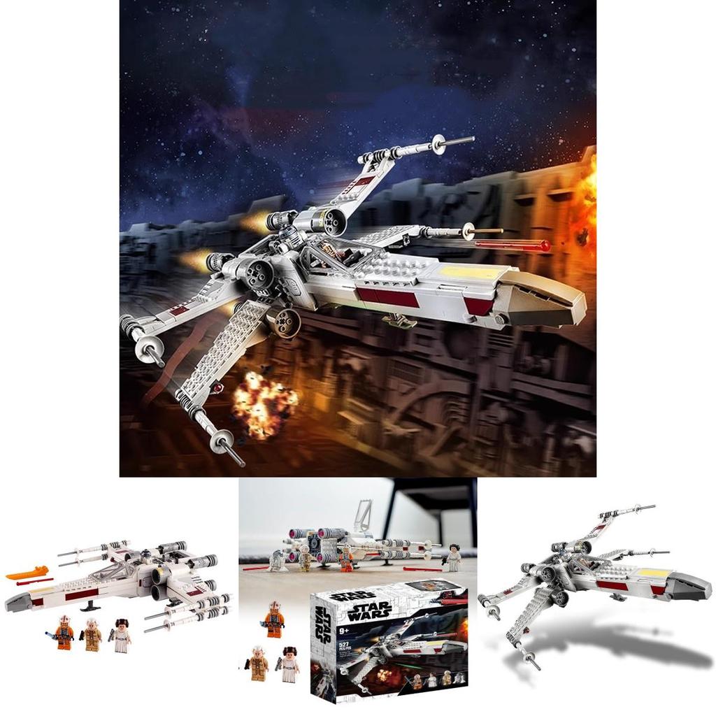 Star Wars Luke Skywalker X Wing Fighter Building Blocks For Kids Perfect Gift