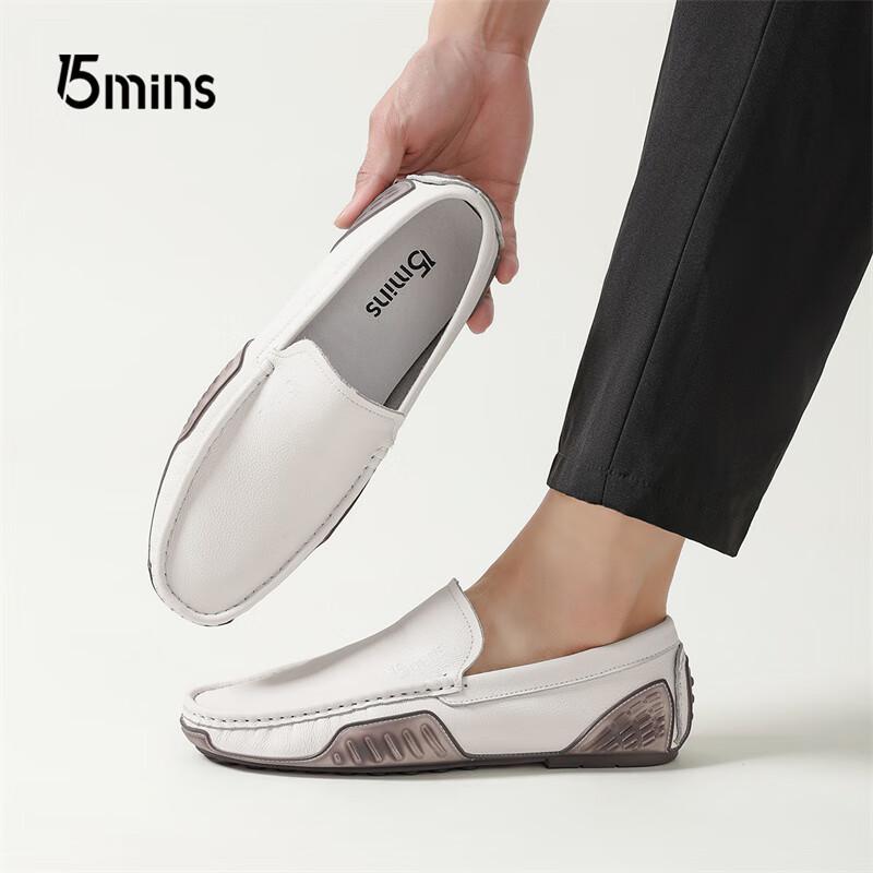 Men s Leather Driving Loafers 40