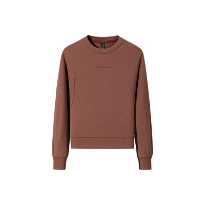 Trainings-Serie Rundhals Weich Atmungsaktiv Vielseitig Locker Sweatshirt Damen sweatshirt 162547709N-1