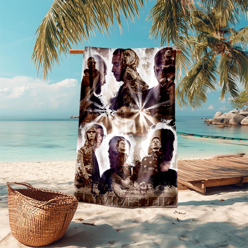 Till Lindemann, Lead Singer of the German Heavy Metal Rock Band Rammstein, Outdoor Camping Vacation Swimming Beach Scarf Decorative Blanket F16