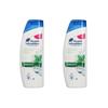 Șampon Head & Shoulders 500ml Pachet 2 bucăți Mentol Proaspăt Head & Shoulder Șampon Anti-Mătreață MENTOL Răcoritor 16.9 oz.
