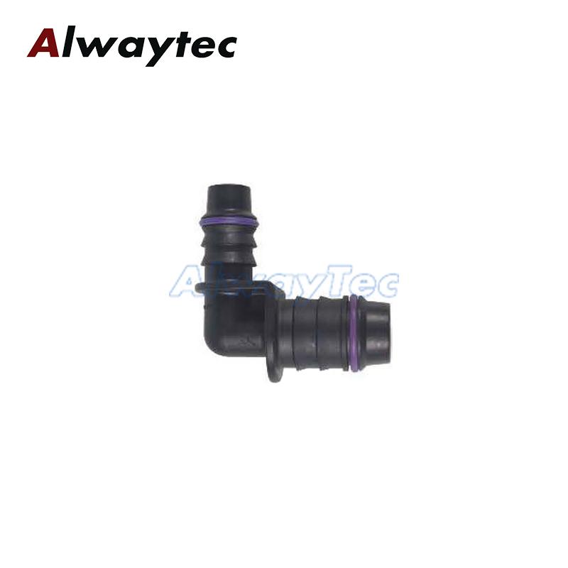 L Fitting Fuel Pipe Connector Hose Assembly Quick Released Fitting Fuel Line Connector for Automotives