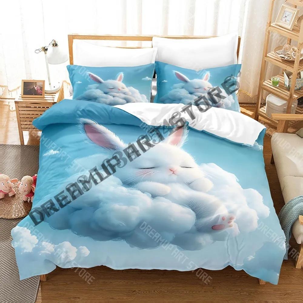 3D Print Art Clouds And Animals Tiger Bedding Set Single Twin Full Queen King Size Bed Set Adult Kid Bedroom Duvetcover Set