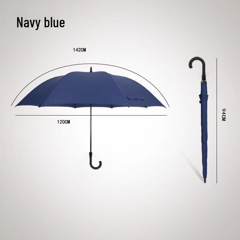 Shixun 24-Rib Large Semi-Automatic Golf Umbrella