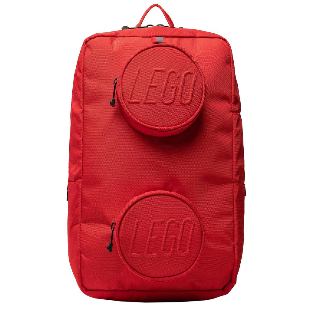 LEGO Brick 1x2 Backpack, for Boy Red Backpack