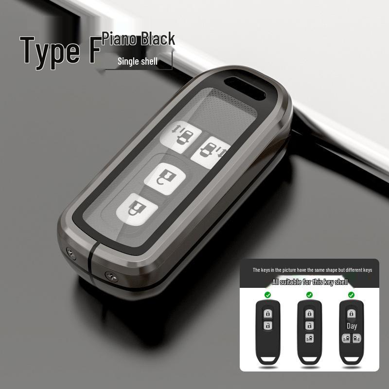 Honda Car Key Case for N-BOX, N-ONE, N-WGN, N-VAN Models - Key Shell Bag
