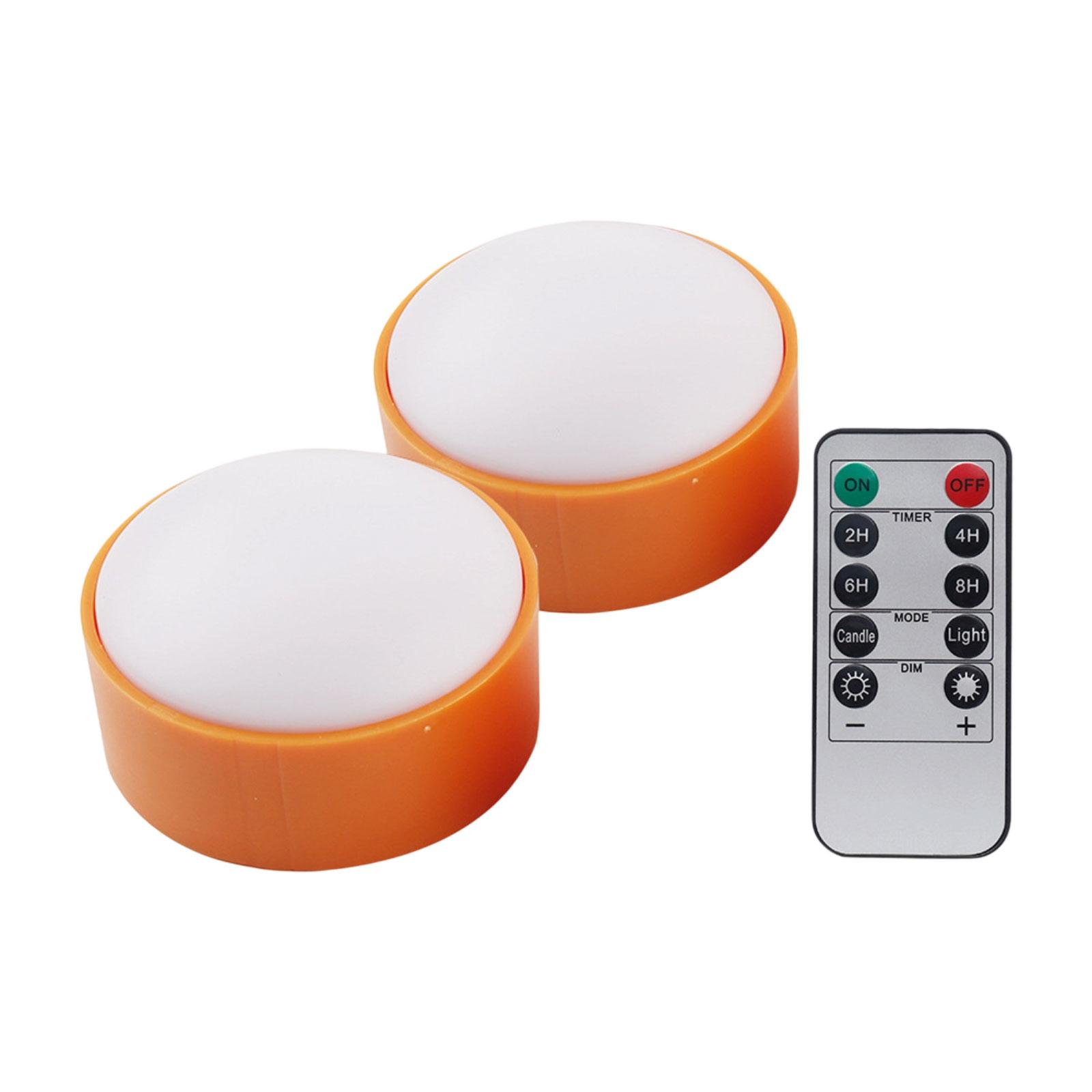 

Светодиодные фонари на батарейках - Оранжевые огни с таймером и пультом ДУ - Украшение в виде тыквы Джека для улицы - One Size