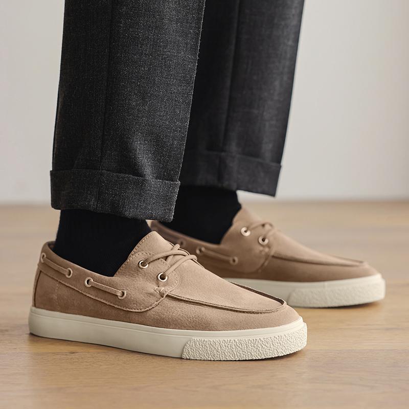Men Casual Shoes Fashion Men Shoes Handmade Suede Genuine Leather Mens Loafers Moccasins Slip On Men's Flats Male Driving Shoes