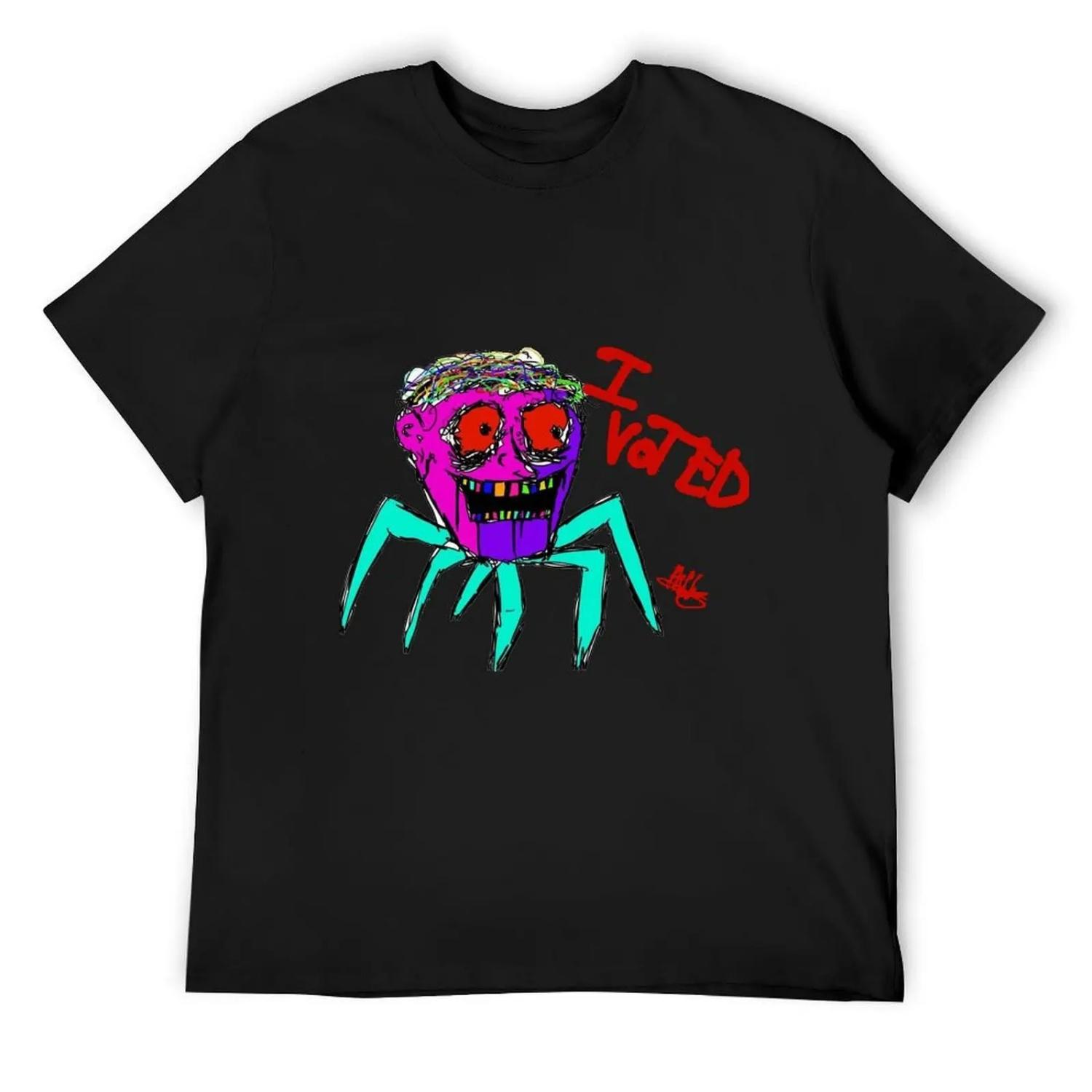 

I Voted Hudson Rowan Sticker T-Shirt valentines boutique clothes anime tshirt luxury designer t shirts for men pack XXXXXL чорний