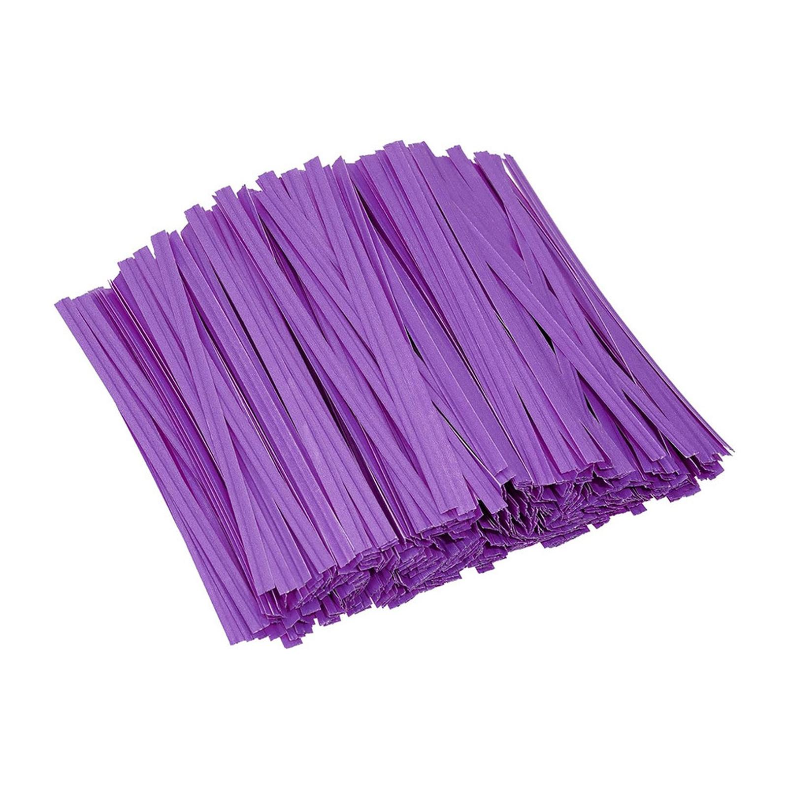 

Kraft Paper Ties – Reusable Plant Ties with Wire for Bread & Fixing One Size