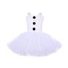 Snow Treasure Princess Girl's Ice And Snow Dance Skirt Christmas Snowman Costume