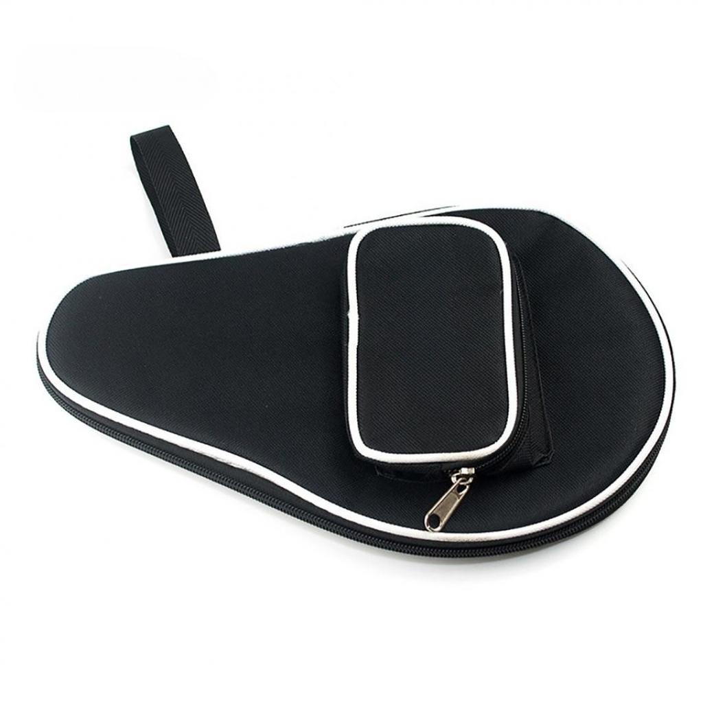 Professional Table Tennis Racket Case Cover for 1 Ping Pong Paddle Bat 3 Balls Sports Goods