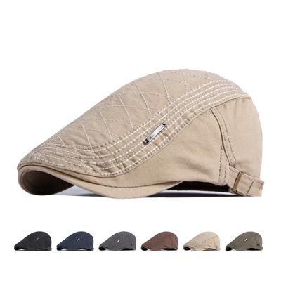Krantenjongenspetten voor mannen Katoenen dunne baret Britse Retro Casual platte petten Dames Gatsby Schilderspet Driver Ivy Hat Gorro Hombre Boina
