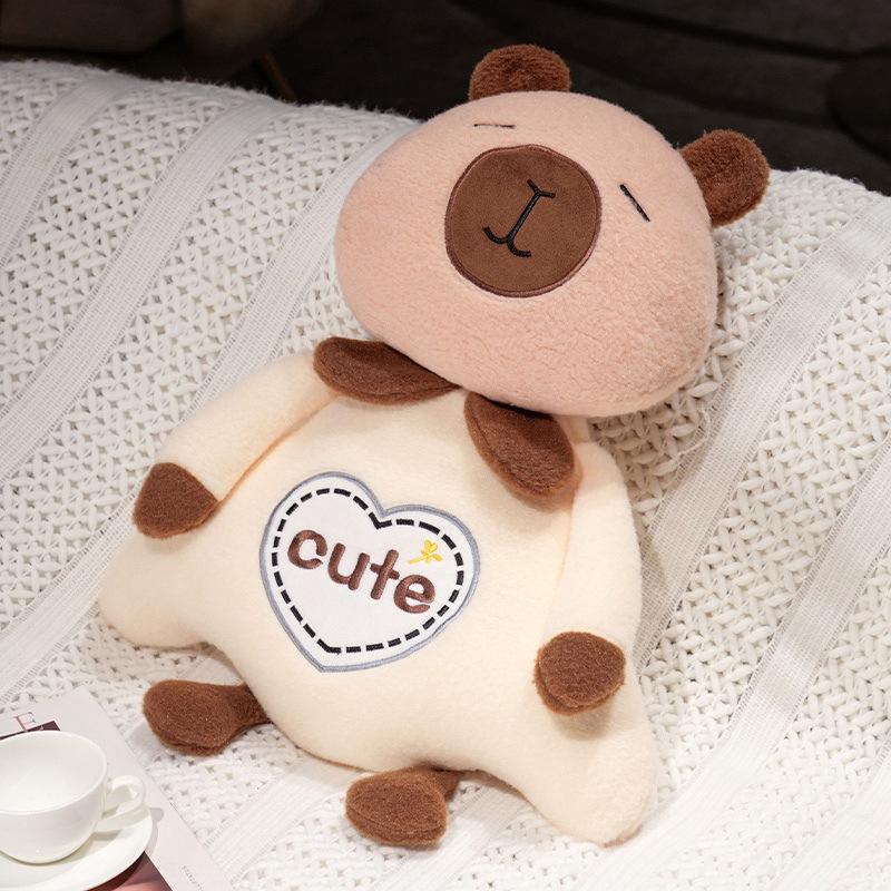 Cartoon Cute Rabbit Capybara Doll Plush Toy Panda Lion Doll Home Pillow Children'S Doll
