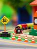 Miniature Simulation Roadblock Traffic Parking Scene Sand Table Road Props Children'S Teaching And Cognitive Toys