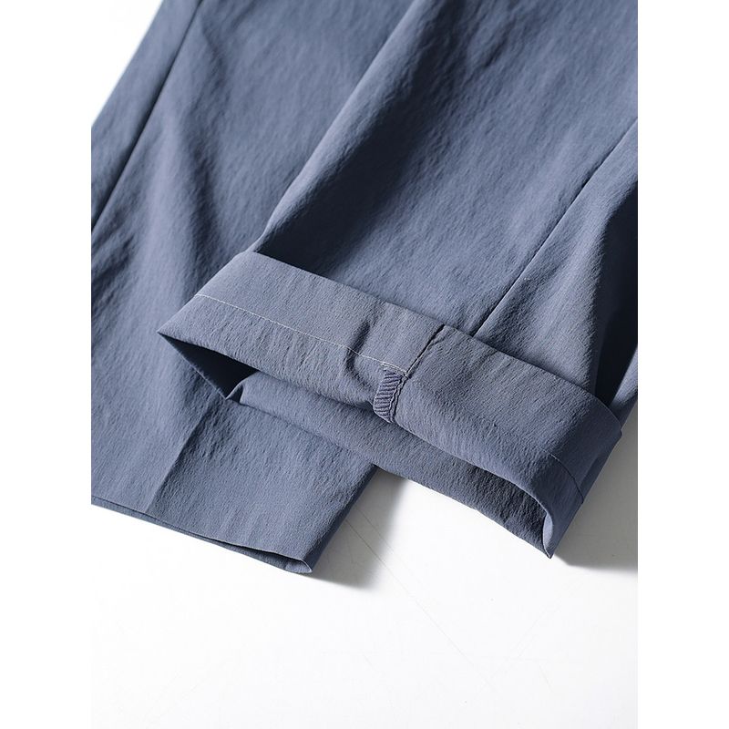 Niaojia Quick-Dry Pants Men's Summer Thin Elastic Ice Silk Business Casual Pants Foreign Trade Men's Trousers Outdoor Mountaineering Trousers