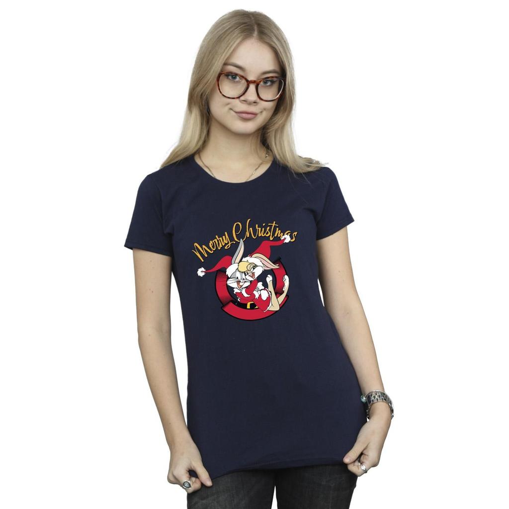 Looney Tunes Womens/Ladies Lola Merry Christmas Cotton T-Shirt
