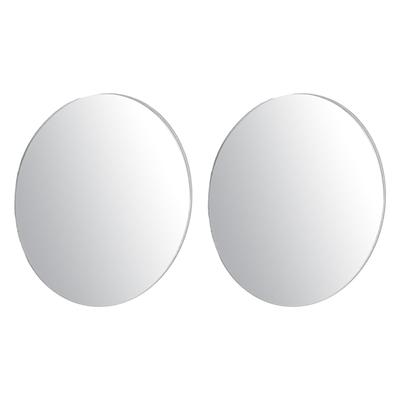 2Pcs Car Mirror Convex Mirror Blind Spot Auto Rearview Mirror Wide Angle Mirrors Small Round Mirror Car Accessories