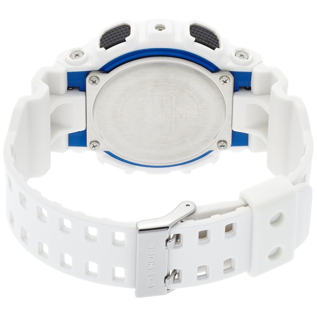 Casio G-Shock Men's Watch GA-100B-7AJF - White, Authentic Japanese Model
