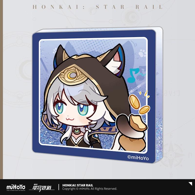 Sunsyea Honkai Star Rail Official Merch miHoYo Original Authentic PMZLG Series Keychain Badge Phainon