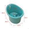 Baby Tub Bucket Portable Shower for 03 Years Old Babies Newborn Blue