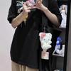 Hello Kitty Heart Cat Plush Doll Backpack Pendant Ornament