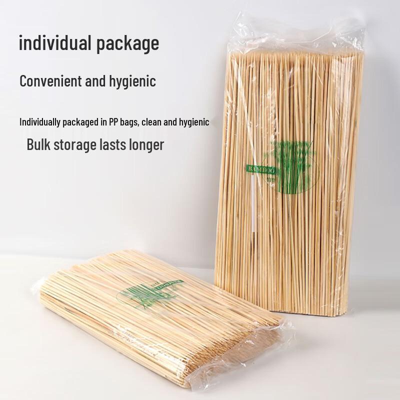 Einweg-Bambusspieße