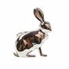 Hare Napkin Holder Festive Crafted Metal Easter Bunny Elegant Table Decor