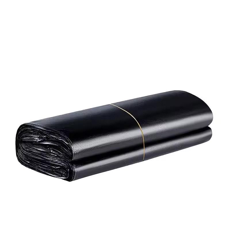 Universal Black Disposable Garbage Bag Durable Handheld Vest Garbage Bag Kitchen Bedroom Toilet Household Storage Tool