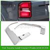 ABS Yttre Bil Bakre Bakljus Ljuspanel Bakljus Lampa Skydd Dekal Trim För Toyota Land Cruiser 250 Prado LC250 2024 2025