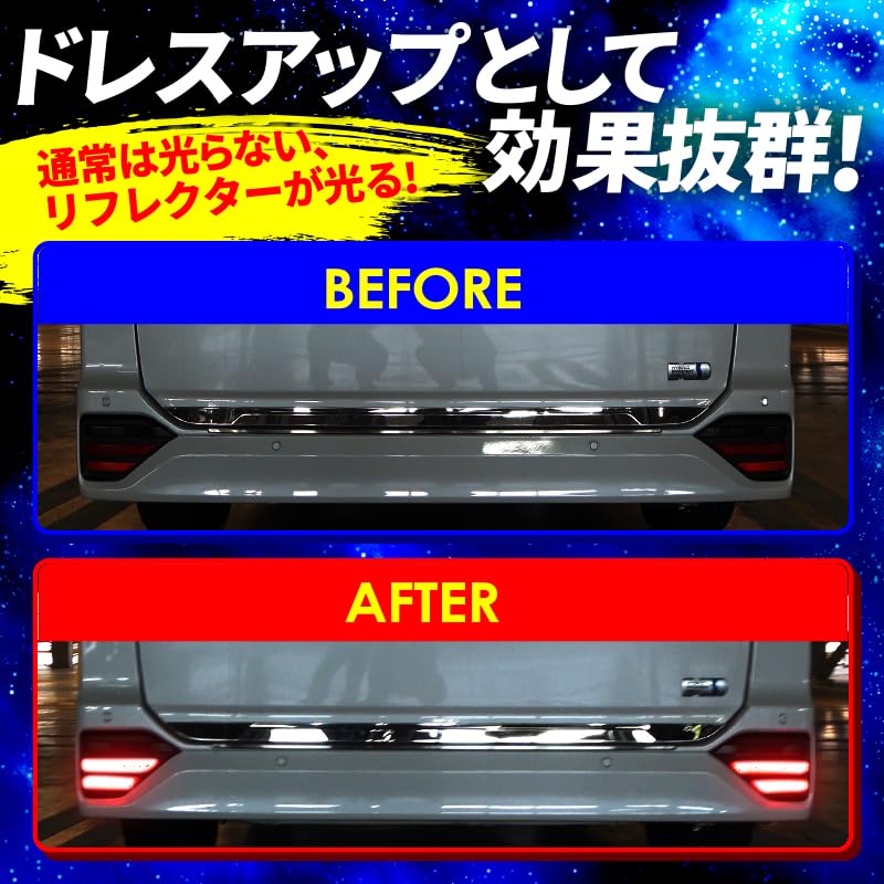 Inspection Vehicle Inspection LED Reflector Flashing Sequential Turn Signal Kit for 90 Series [OBD & Compliant] + Voxy/Noah