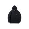 Li Ning Badminton Series Niubility Cartoon Print Hooded Sweatshirt Men Sweatshirt Black AWDR357-2