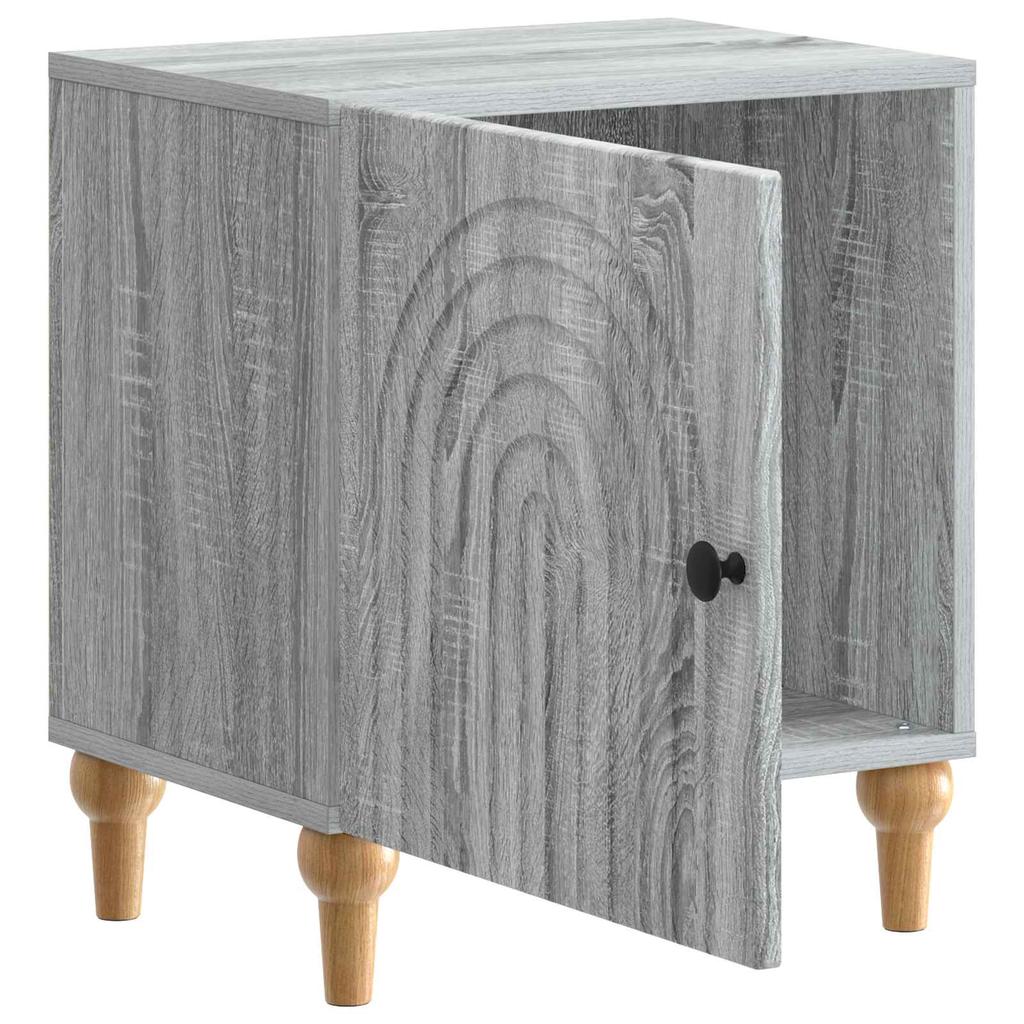 Nightstand Set of 2 Grey Sonoma 43 x 34.5 x 50 cm Particleboard
