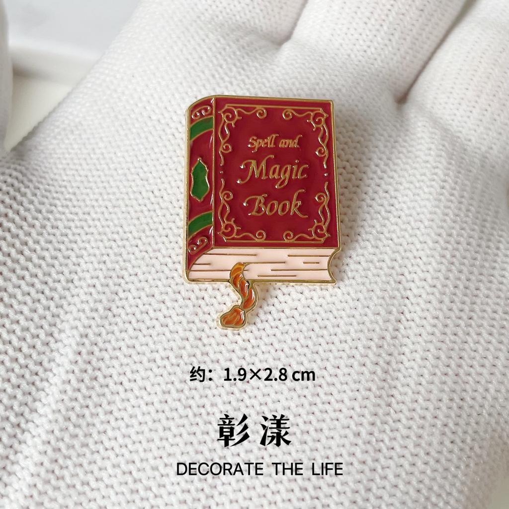 Akademisk Pin Badge Retro Skol- Klädtillbehör Brosch För Studenter Av Alla Kön Ryggsäcksdekoration