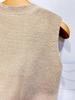 Women's French Style Knit Dress & Skirt Set - Coffee-Colored, Slim Fit, Waist-Cinched, Elegant, Perfect for Autumn/Winter