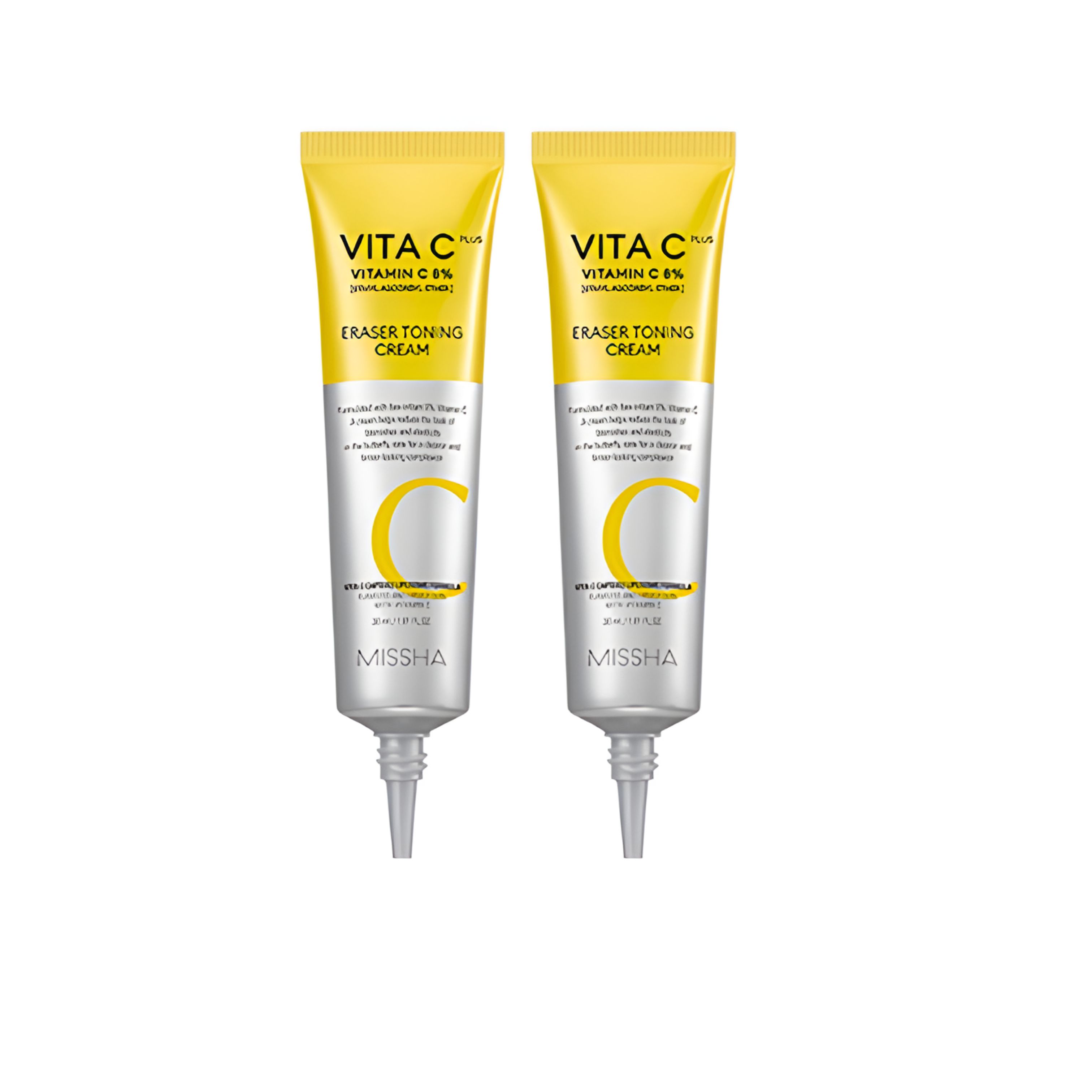Missha Vita C Plus Eraser Toning Cream (30ml * 2 Units)
