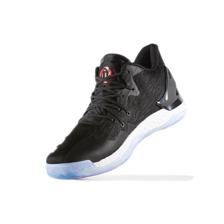 Adidas D Rose 7 Round Toe Lace-Up Durable Low-Top Basketball Shoes Men Sneaker Black Red BW0942