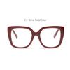 Black Square Glasses Frame Women Vintage Eyeglasses Myopia Nerd Optical Glasses Frame Spring Hinge Transparent Glasses Eyewear