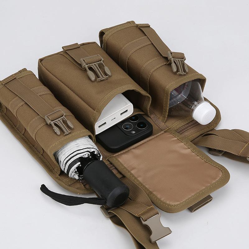 Large Capacity Men's Crossbody Bag Outdoor Sports Shoulder Bag Water Kettle Bag