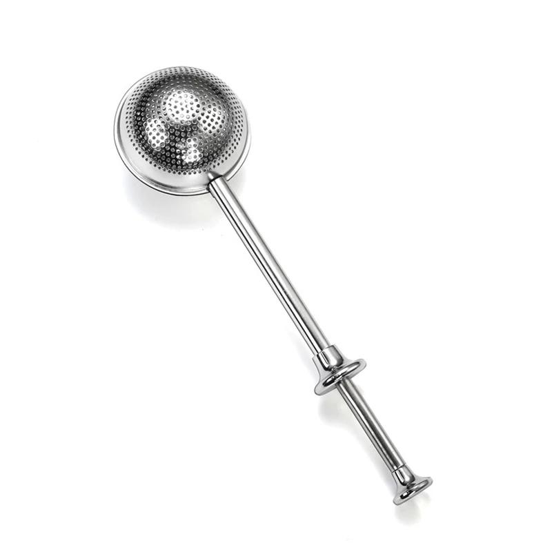 

Stainless Tea Infuser Loose Leaf Tea Locking Teaspoon Infuser Ball Filter New Arrival Tea Strainer Tea Set Tea Accessories
