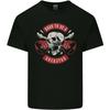 Born To Be a Rockstar Guitar Rock Music Skull Unisexs Cotton TShirt Tee Top