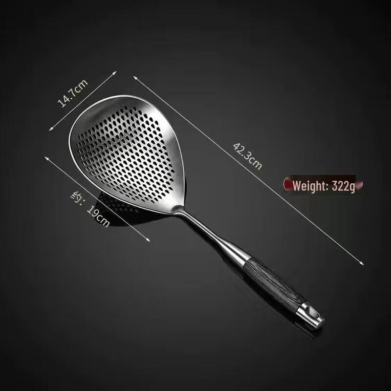 ZISIZ Pointed Tail Strainer Spoon Set