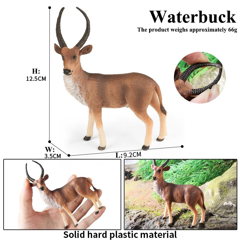 Oenux Clasic Animale de Fermă Simulare Oaie Capră Argali Antilopă Model Figurină de Acțiune Figurine Păsări de Curte Jucărie Drăguță Pentru Copil Cadou