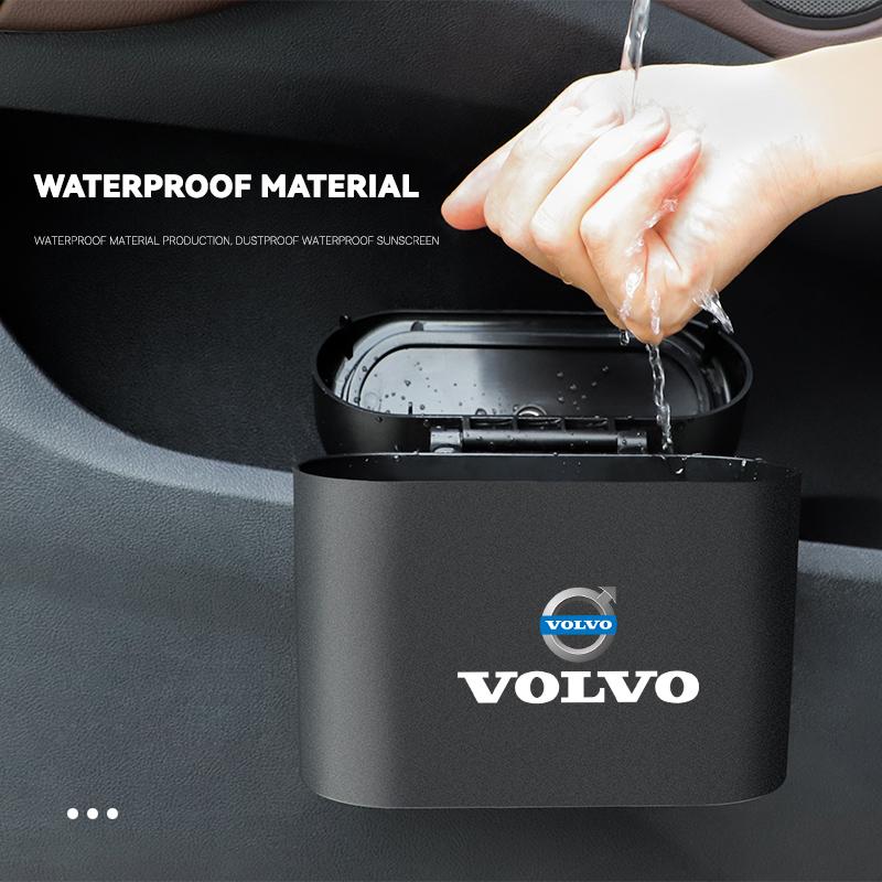 Mülleimer Auto Tür Aufbewahrungsfass Auto Innenzubehör Für Volvo XC60 XC90 V70 190h V40 SC60 V50 V90 T6 XC40 XC S60 V60 C30