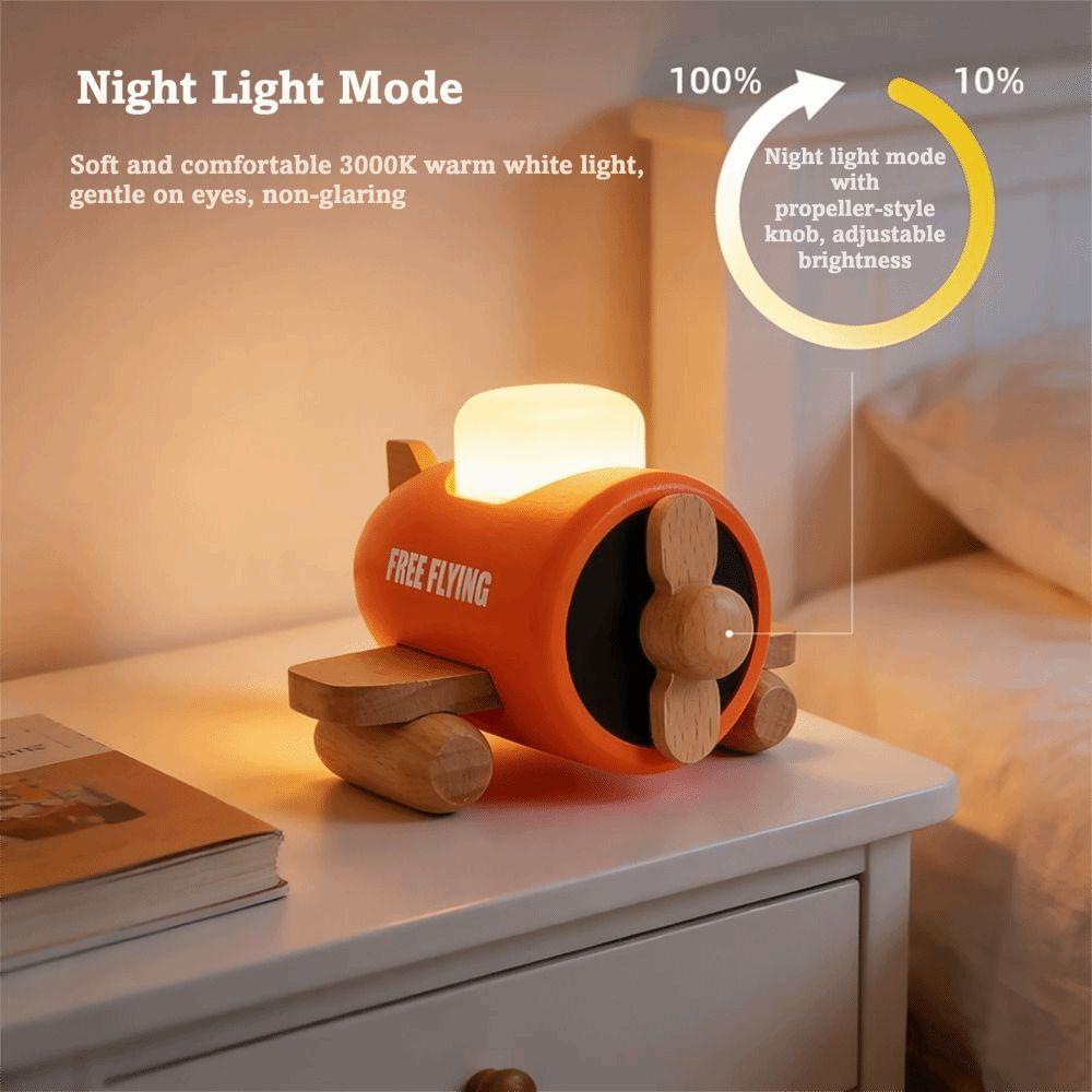 LED Light Rechargeable Night Light 7-Color Dimmable Night Light Bedside Lamp Bedroom Decor