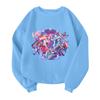Children's Fashionable Lightweight Long-sleeved Round Neck Pullover With Pockets Printed Pullover