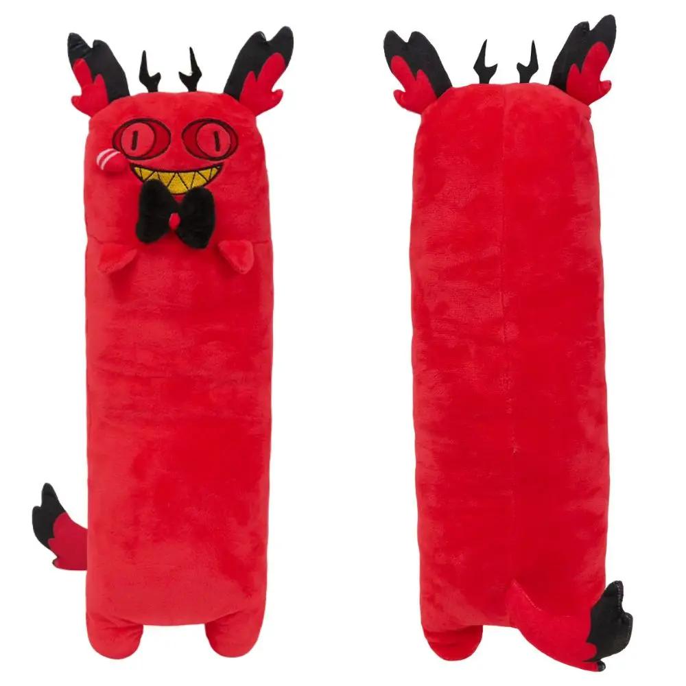 Cursed Cat Alastor Cosplay Plush Angel Dust Husk Lucifer Fat Nuggets Plushies Cartoon Hotel Fantasy Birthday Gifts Mascot Props
